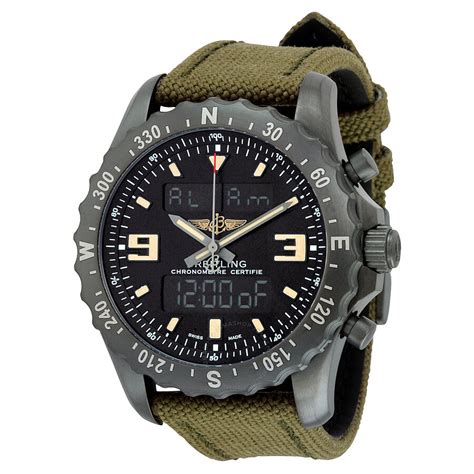 breitling professional chronospace military chronograph men& 39|Breitling chronospace evo night mission.